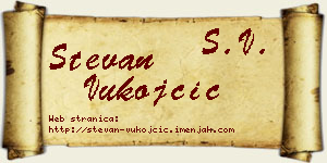 Stevan Vukojčić vizit kartica